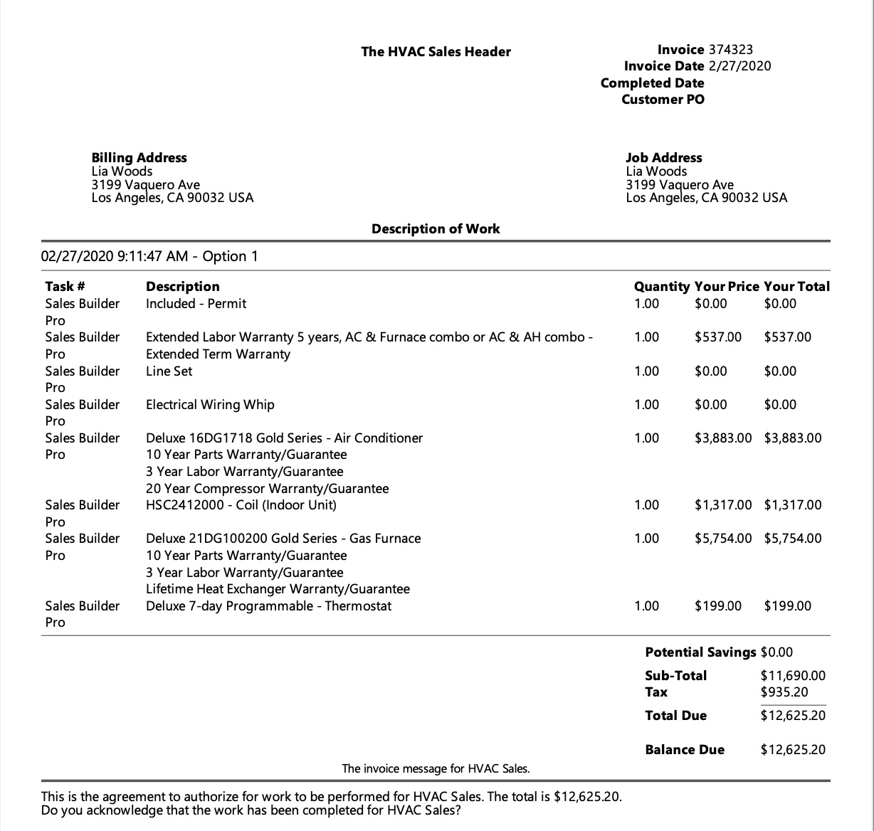 Service Titan Estimate Bundled Pricing or Line Item Pricing ...